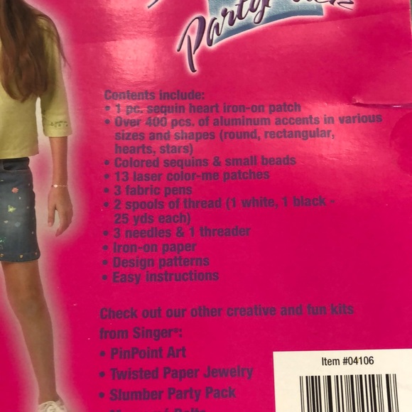 BOGO Singer Denim Party pack - iron & sew-on denim - Picture 5 of 5